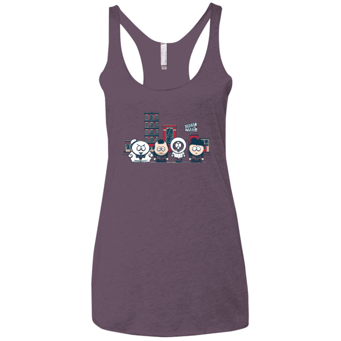 GHOST PARK Women's Triblend Racerback Tank