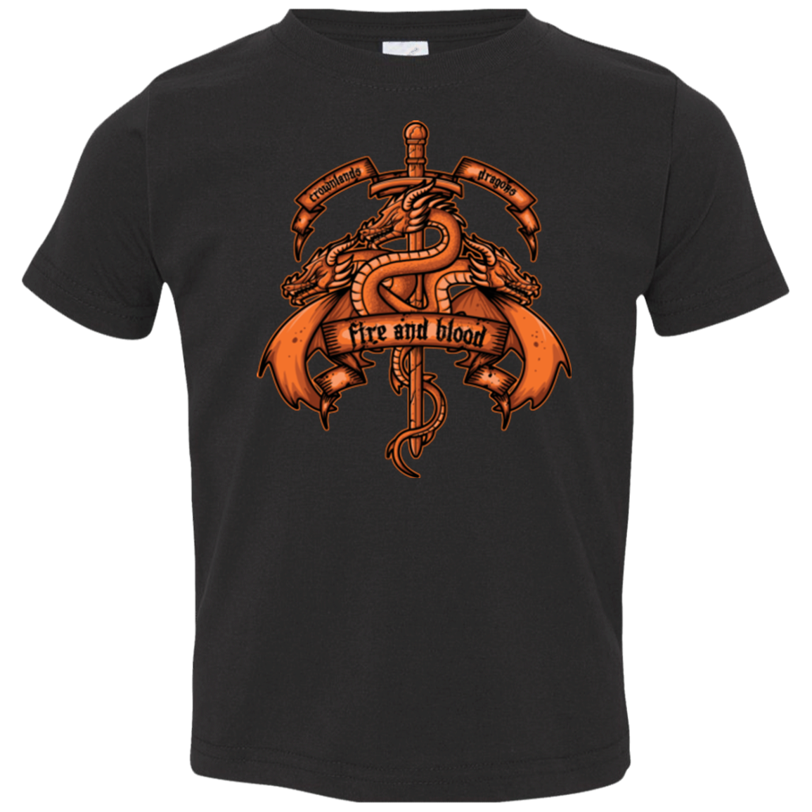 FIRE AND BLOOD Toddler Premium T-Shirt
