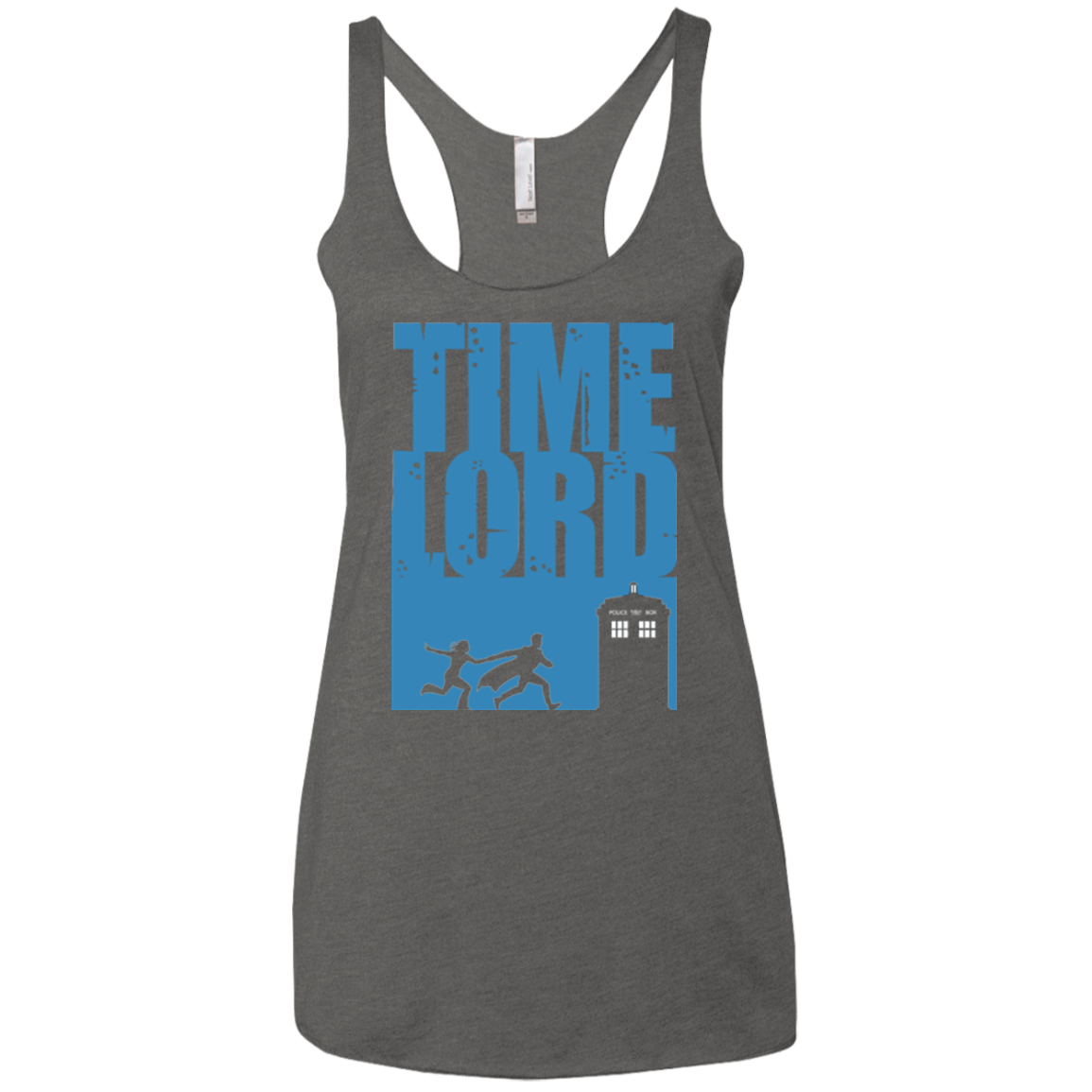 Time Lord Allons-y! Women's Triblend Racerback Tank