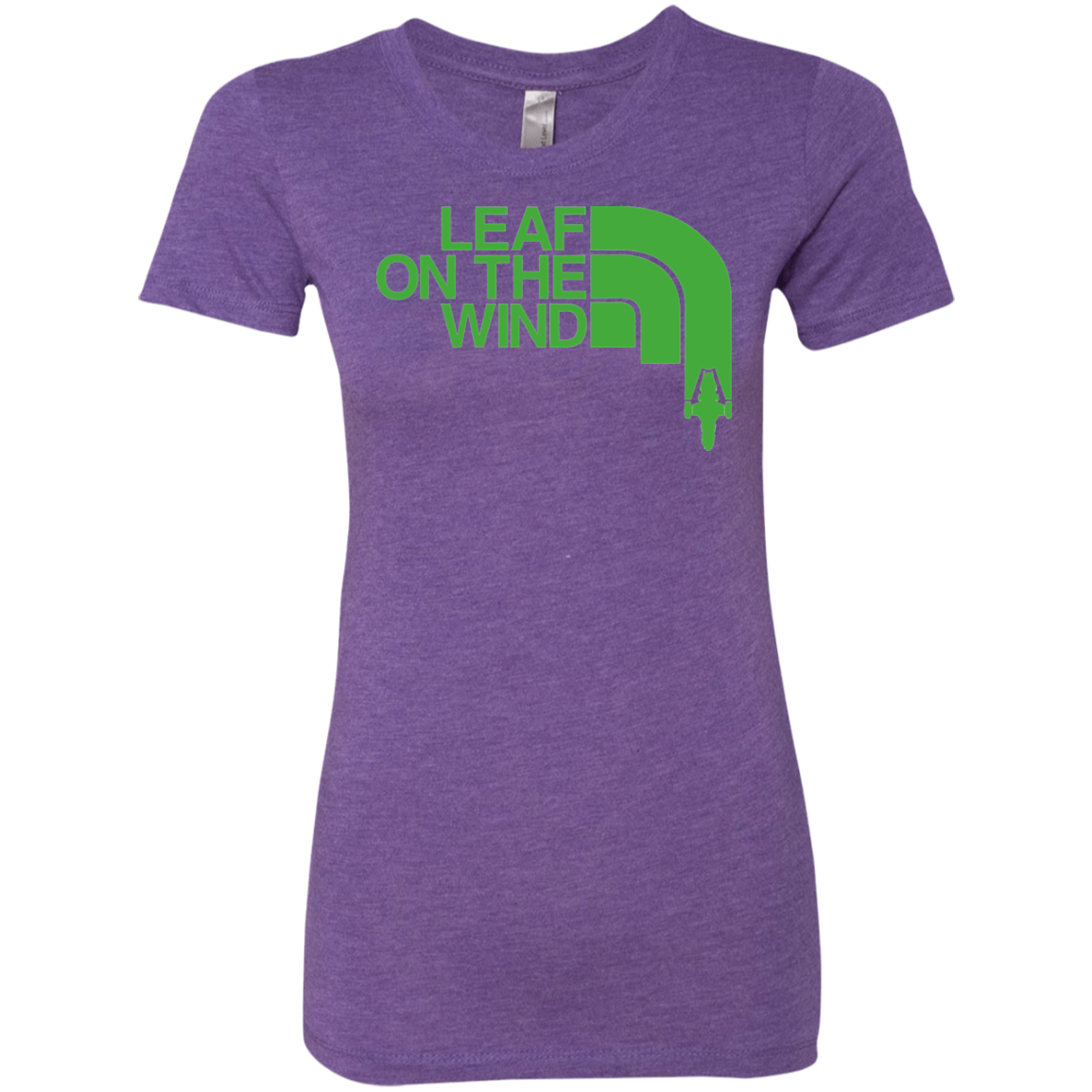 Leaf on the Wind Women's Triblend T-Shirt