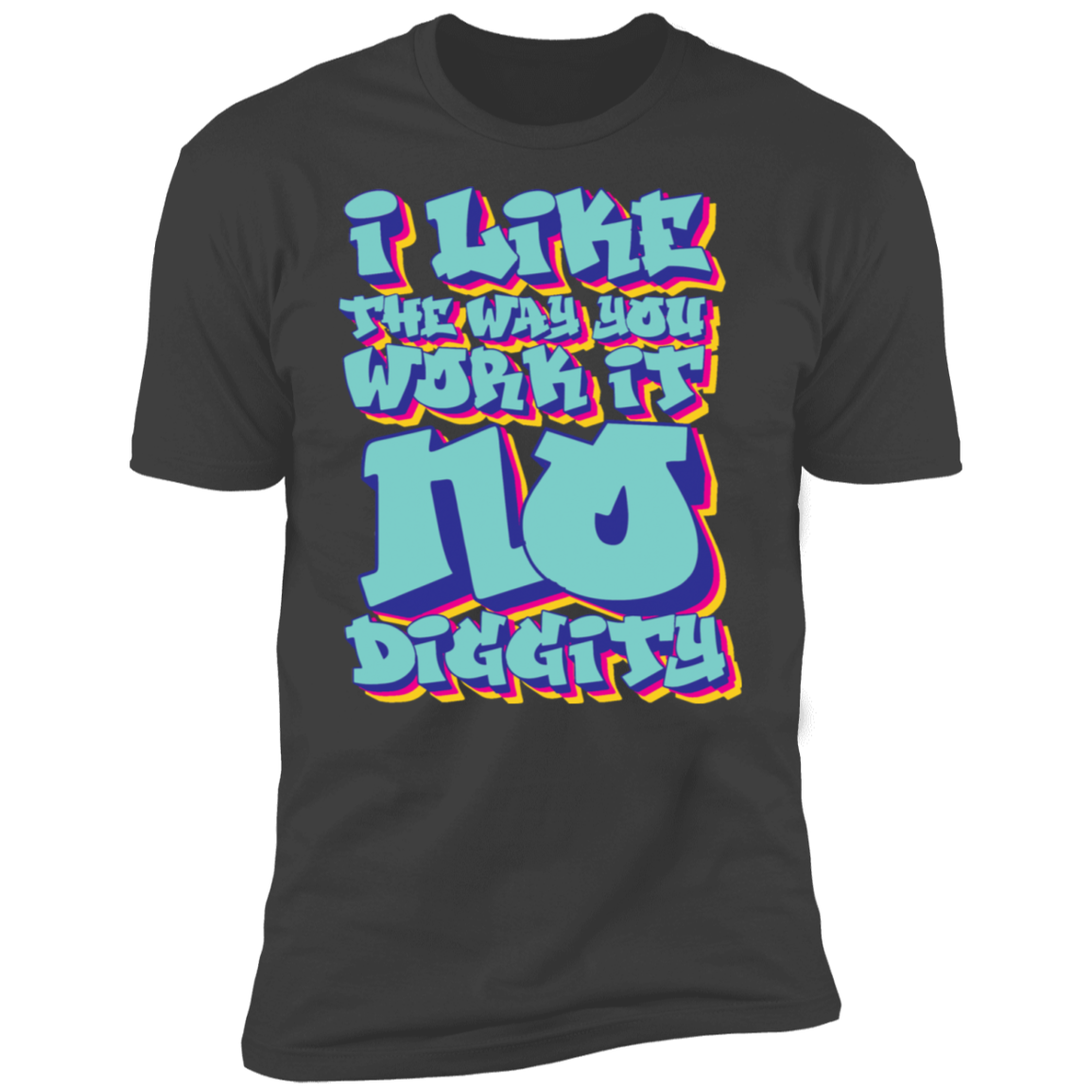 No Diggity Men's Premium T-Shirt