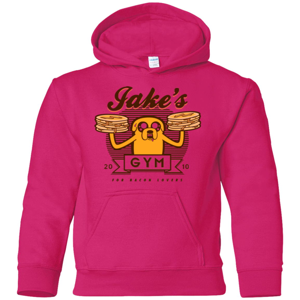 Bacon lovers gym Youth Hoodie