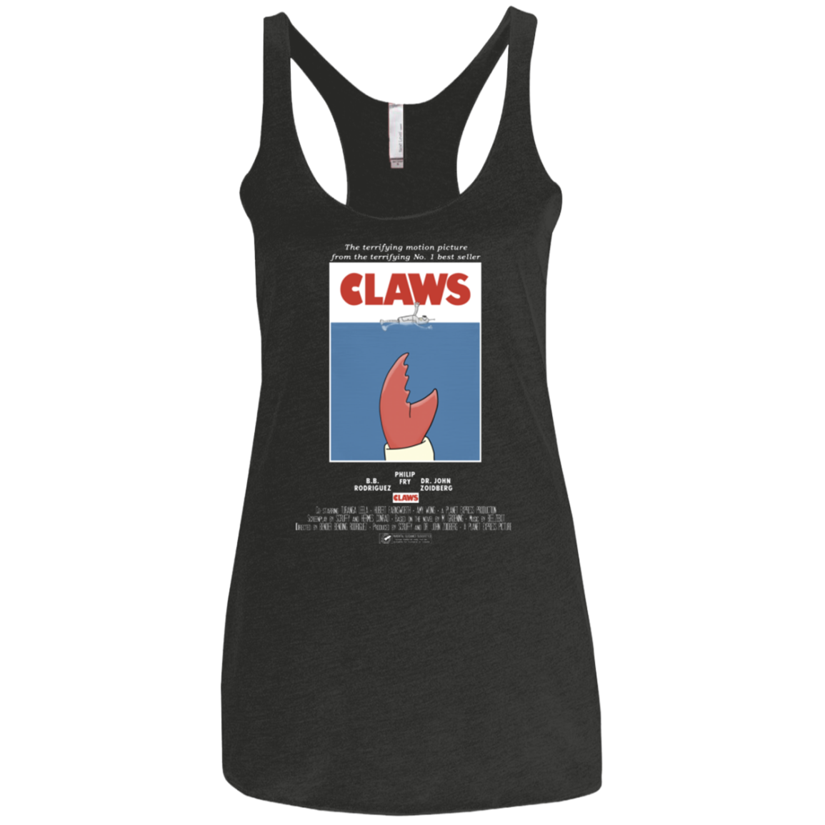 Claws Movie Poster Women's Triblend Racerback Tank