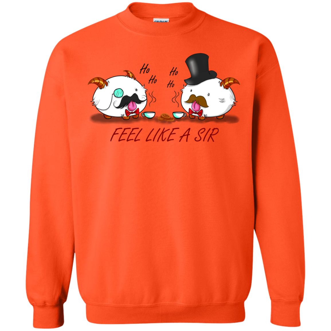 Poros like a sir Crewneck Sweatshirt