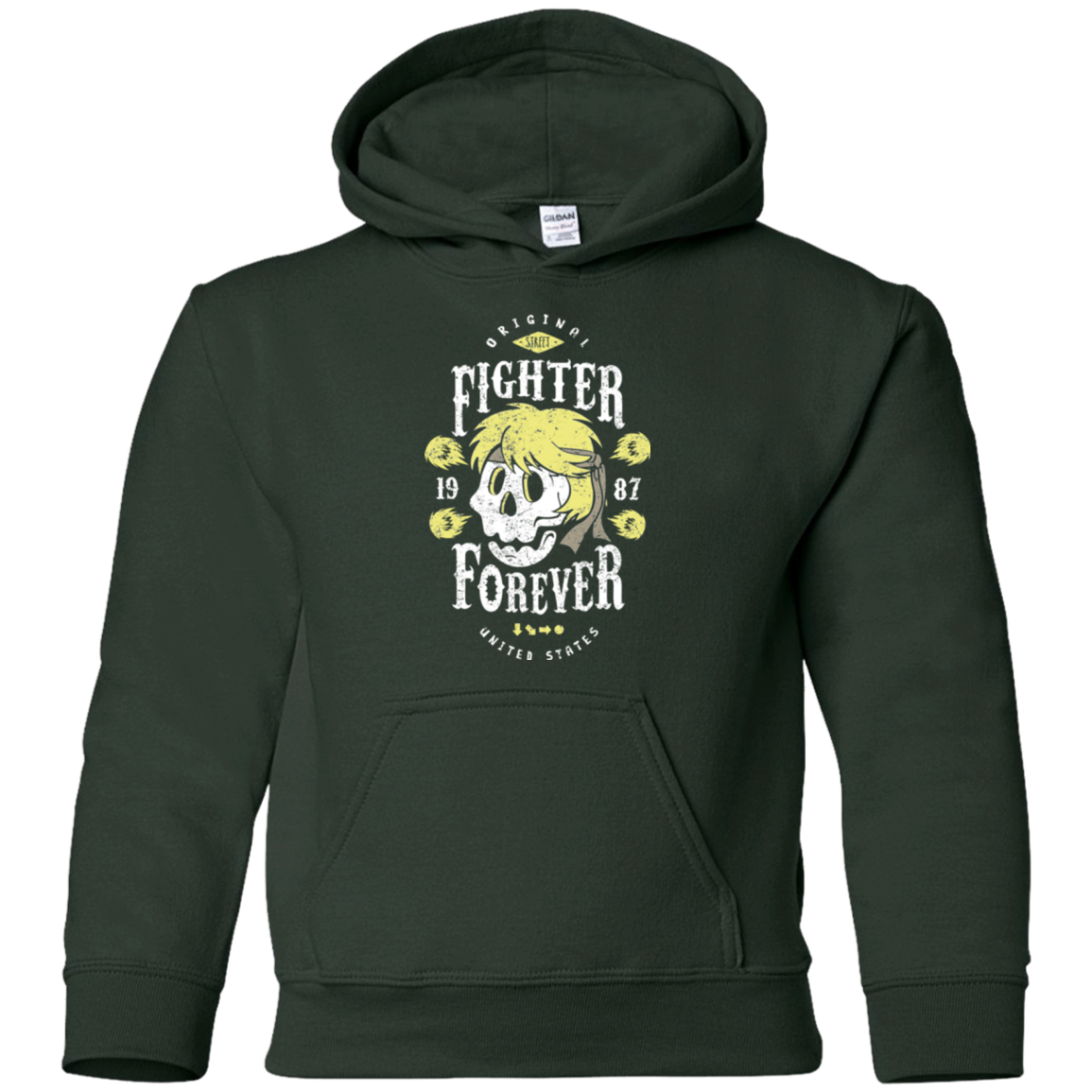 Fighter Forever Ken Youth Hoodie
