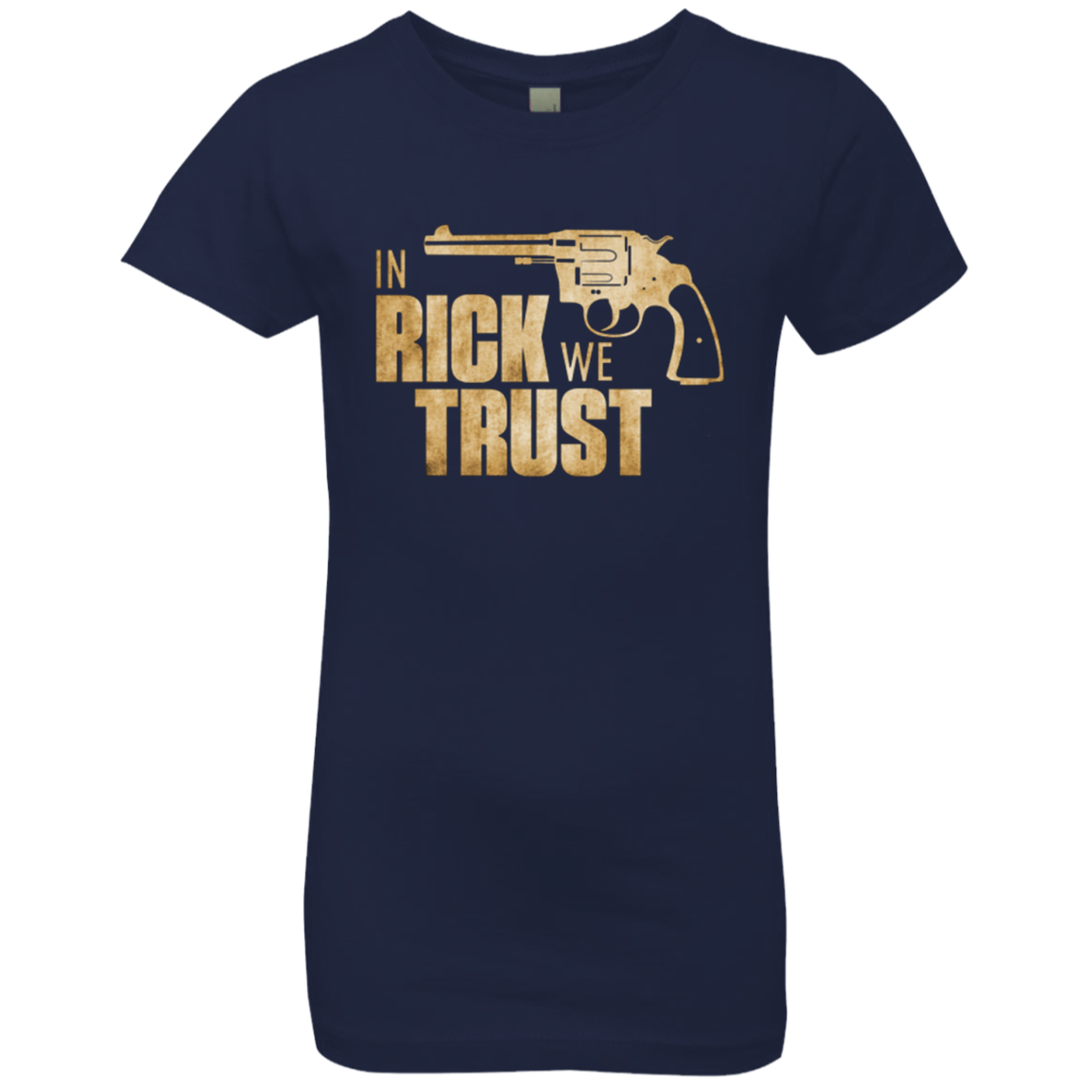 In Rick We Trust Girls Premium T-Shirt