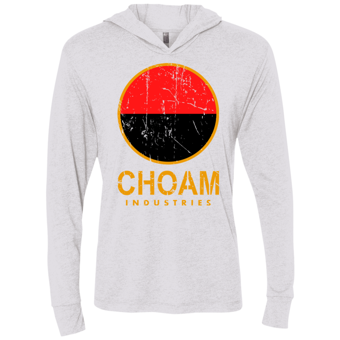 Combine Triblend Long Sleeve Hoodie Tee