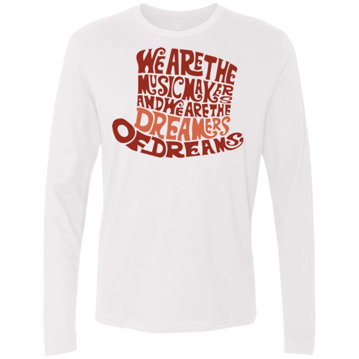 Wonka Brown Men's Premium Long Sleeve