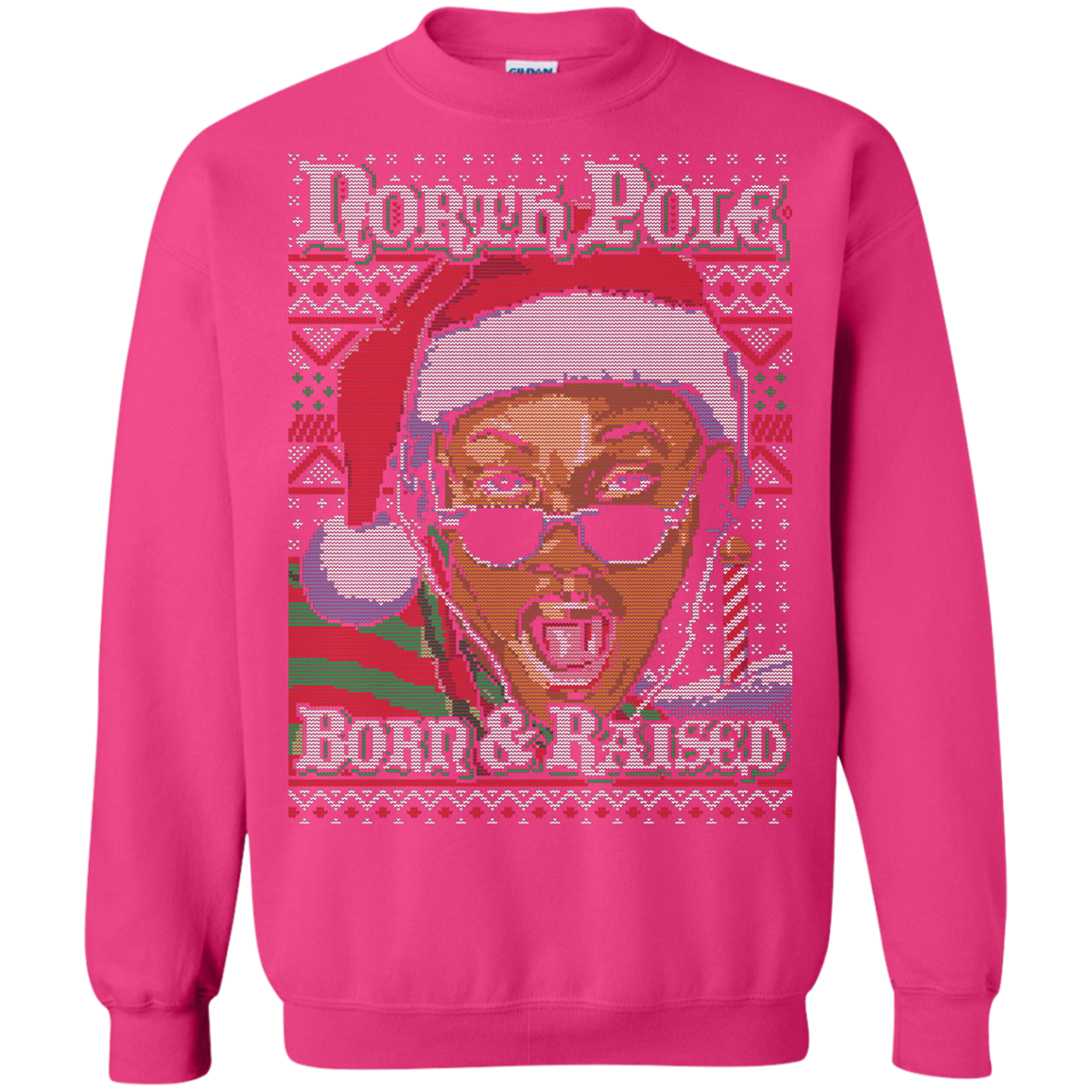 BORN AND RAISED Crewneck Sweatshirt