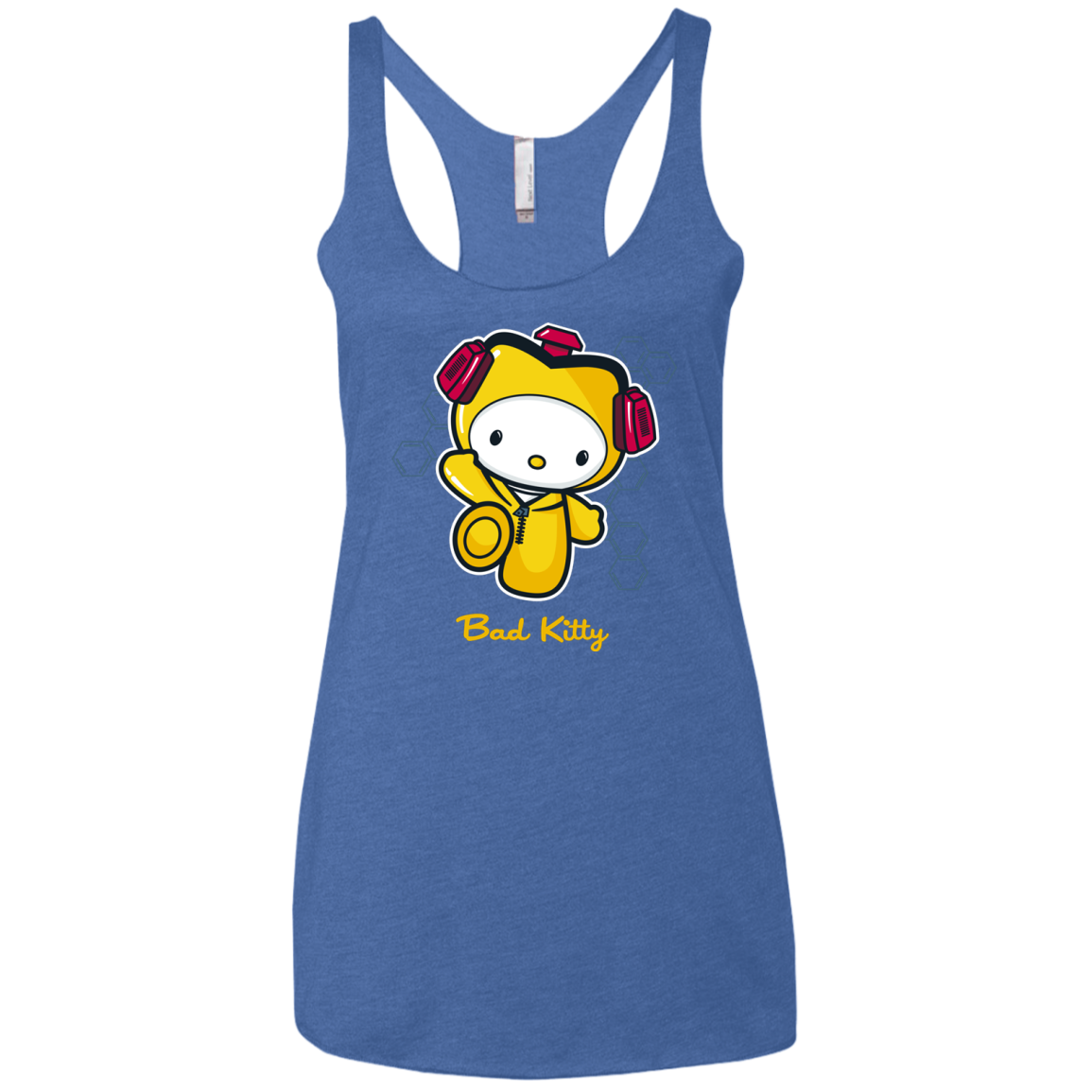 Bad Kitty Women's Triblend Racerback Tank