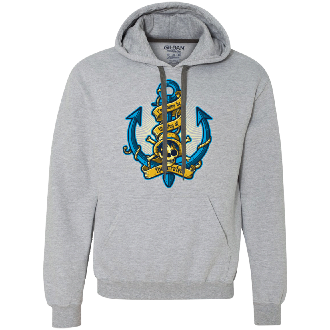 KING OF PIRATES Premium Fleece Hoodie