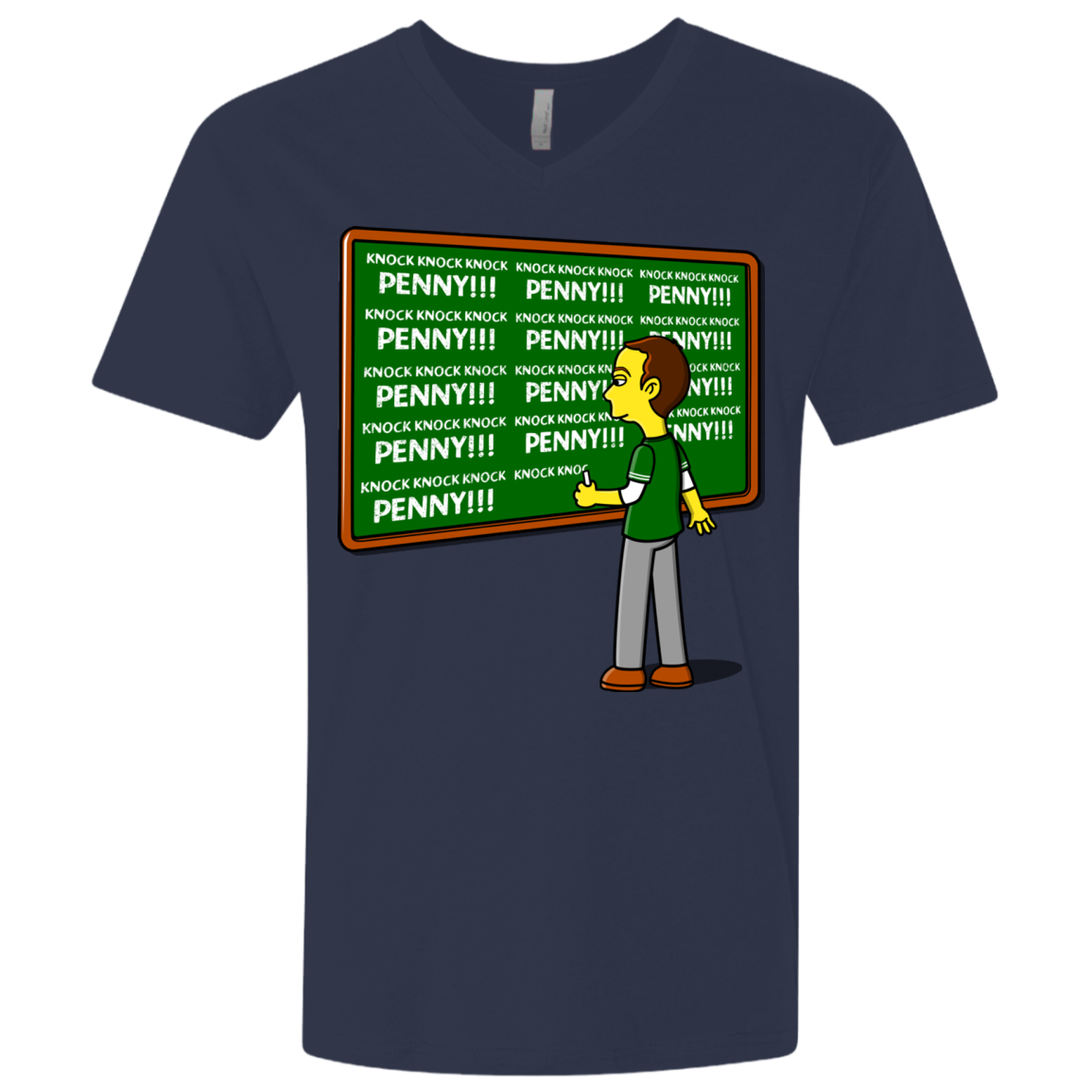 Blackboard Theory Men's Premium V-Neck