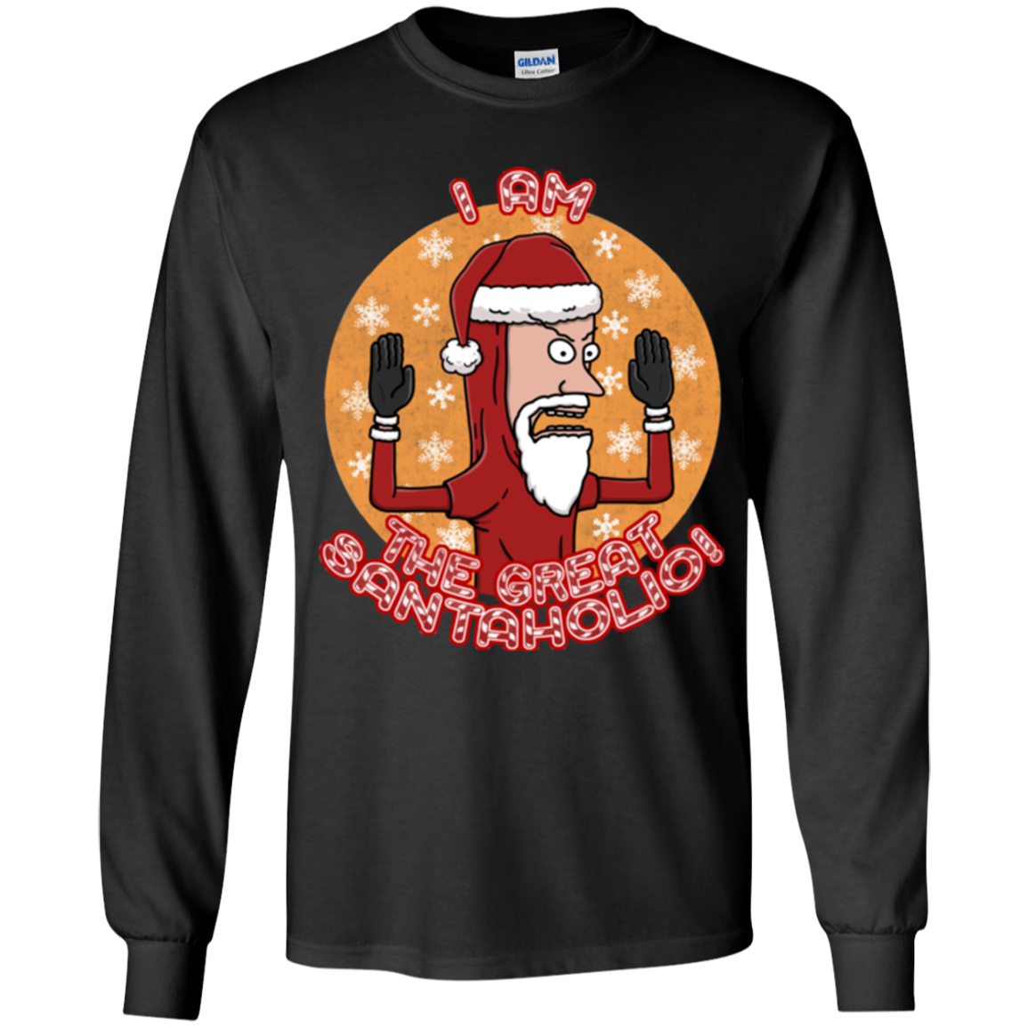The Great Santaholio Youth Long Sleeve T-Shirt