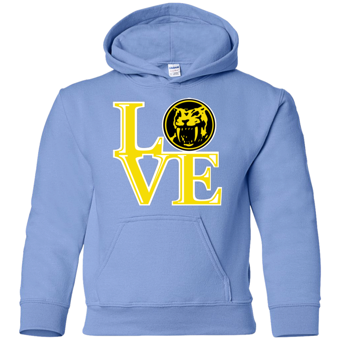 Yellow Ranger LOVE Youth Hoodie