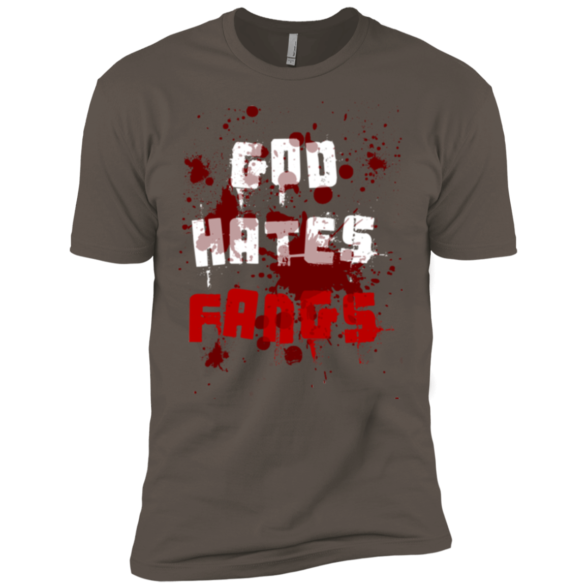 God hates fangs Men's Premium T-Shirt