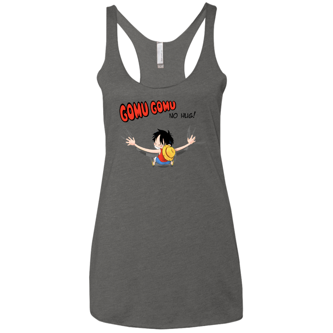 Gomu Gomu no Hug Women's Triblend Racerback Tank