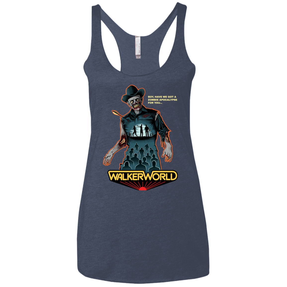 Walker World Women's Triblend Racerback Tank