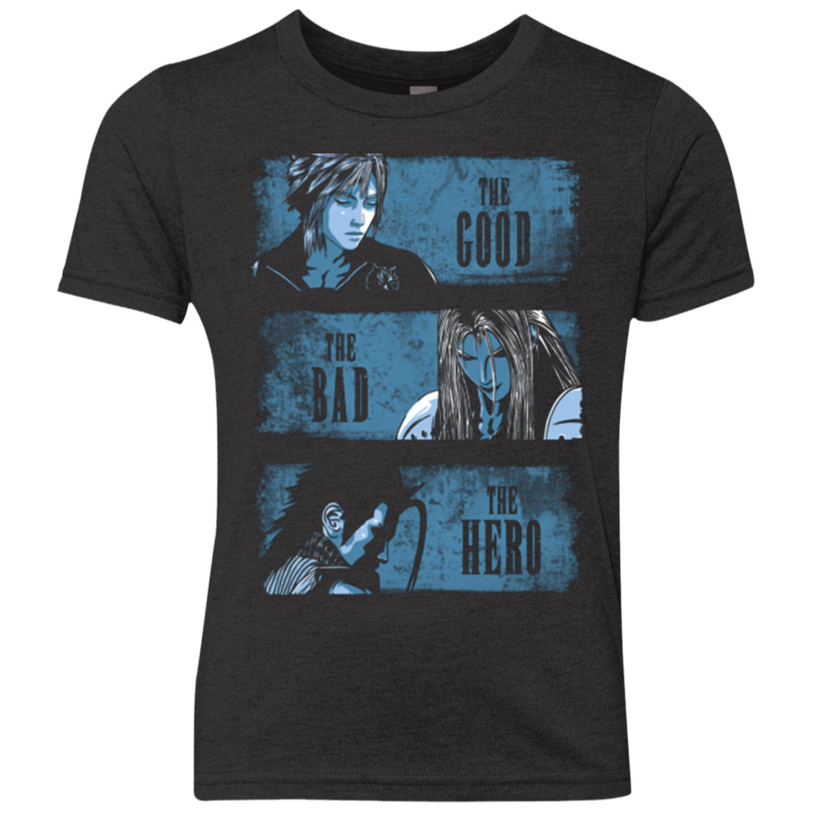 The Good the Bad and the Hero Youth Triblend T-Shirt