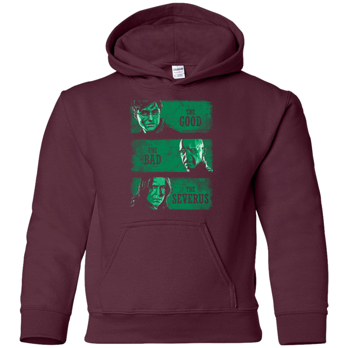 The Good the Bad and the Severus Youth Hoodie