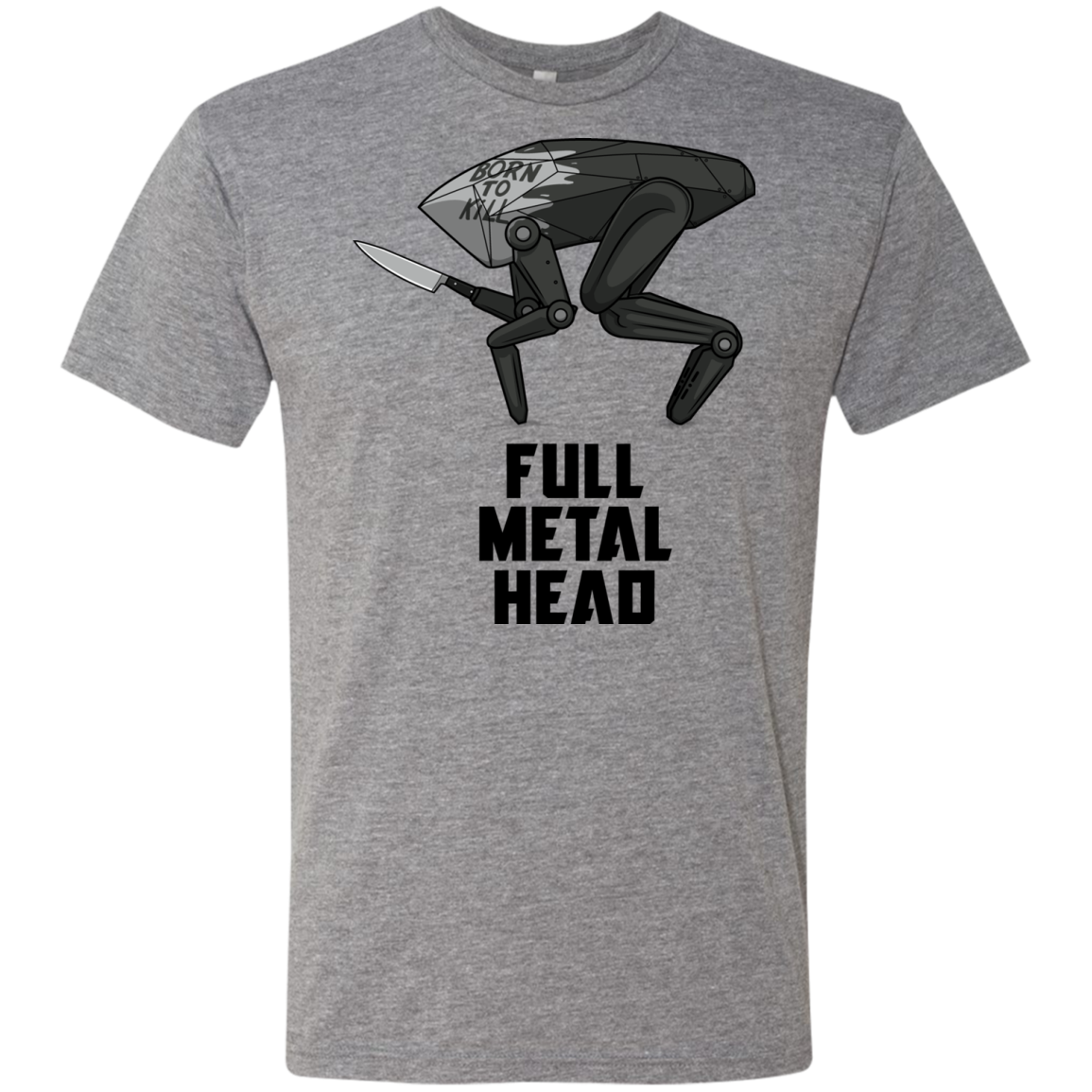 Full Metal Head Men's Triblend T-Shirt