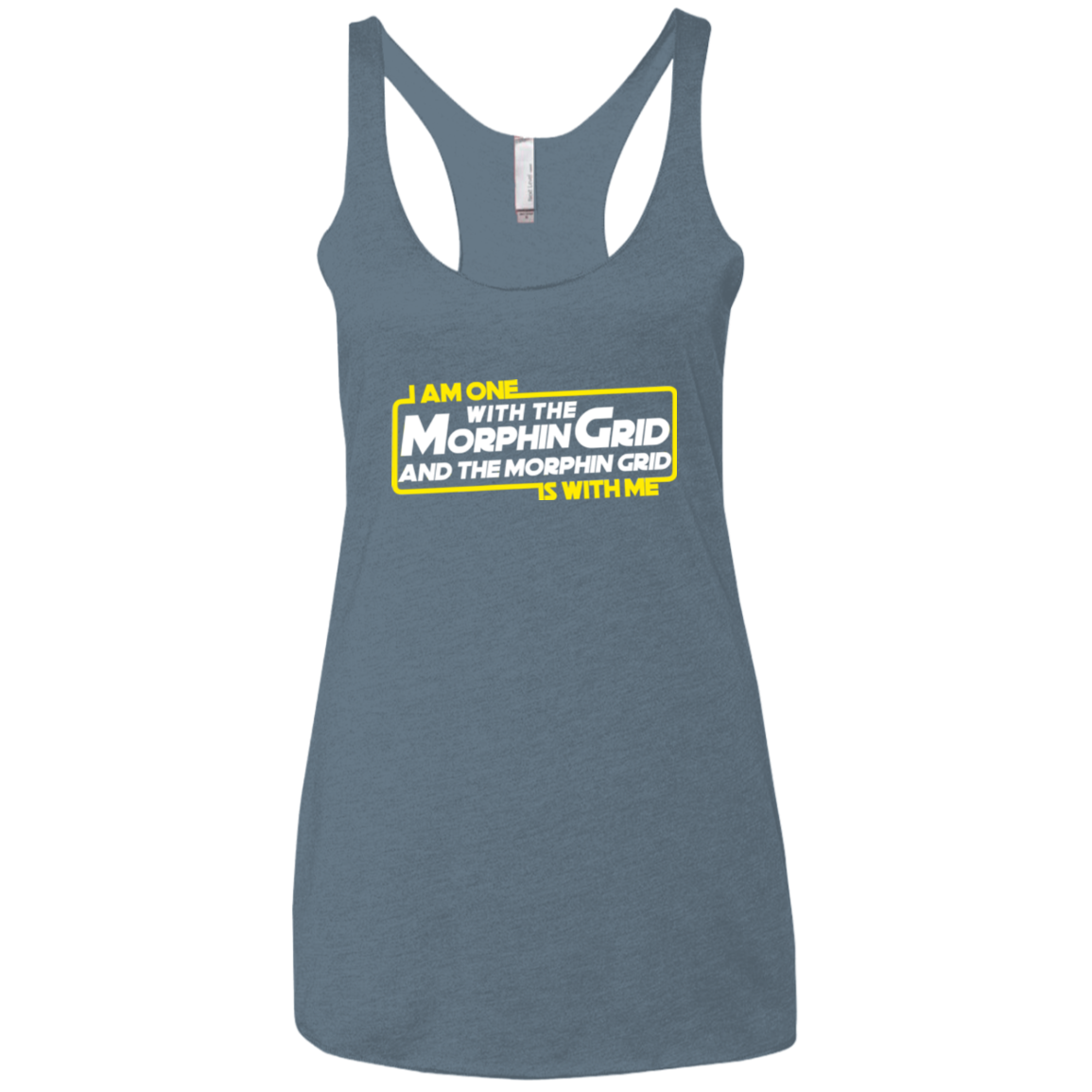 One With The Women's Triblend Racerback Tank