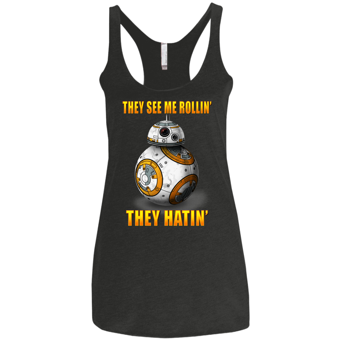BB8TSMR Women's Triblend Racerback Tank