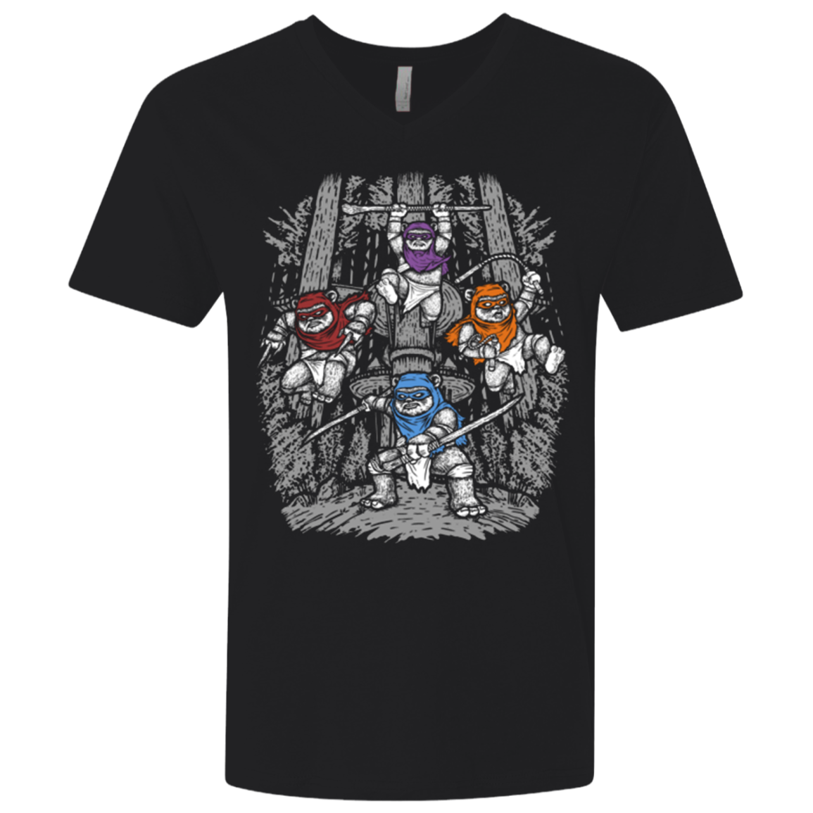 The Ninja Savages Men's Premium V-Neck