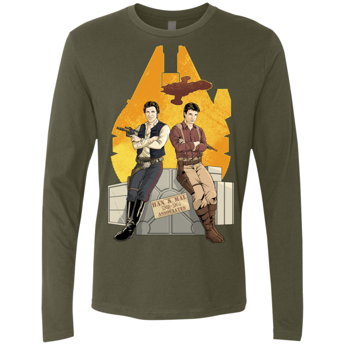 Partners In Crime Men's Premium Long Sleeve