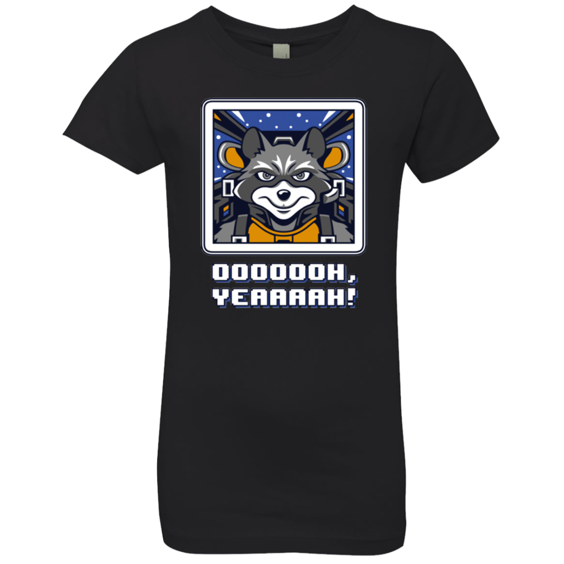 Star Raccoon Girls Premium T-Shirt