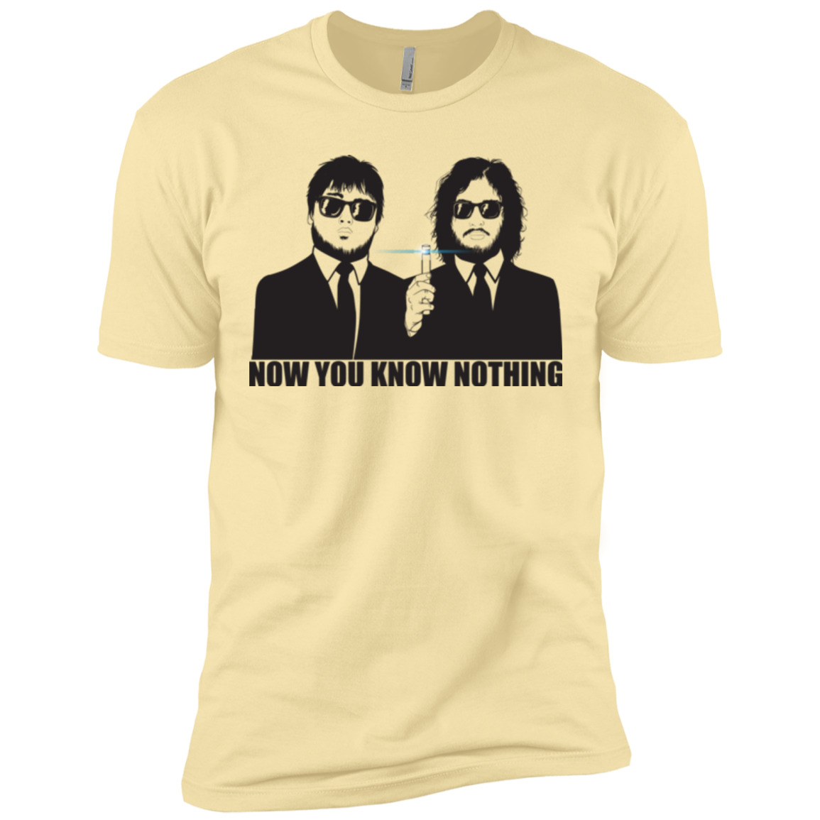 NOW YOU KNOW NOTHING Men's Premium T-Shirt