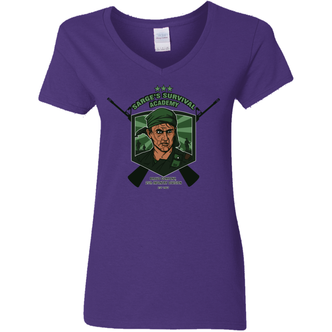Sarges Survival Women's V-Neck T-Shirt