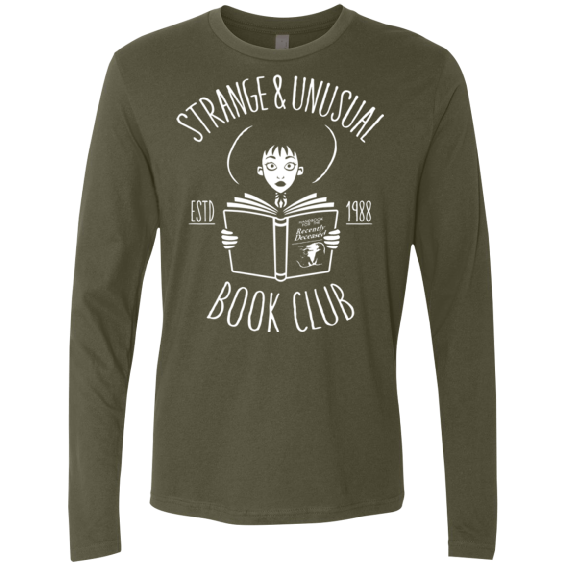 Unusual Book Club Men's Premium Long Sleeve