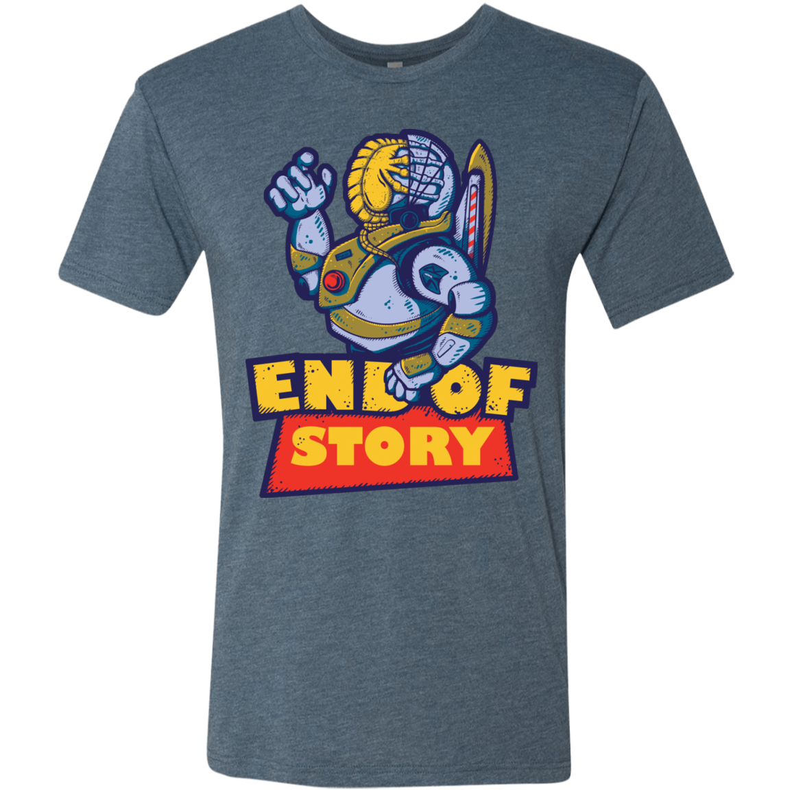 END OF STORY Men's Triblend T-Shirt