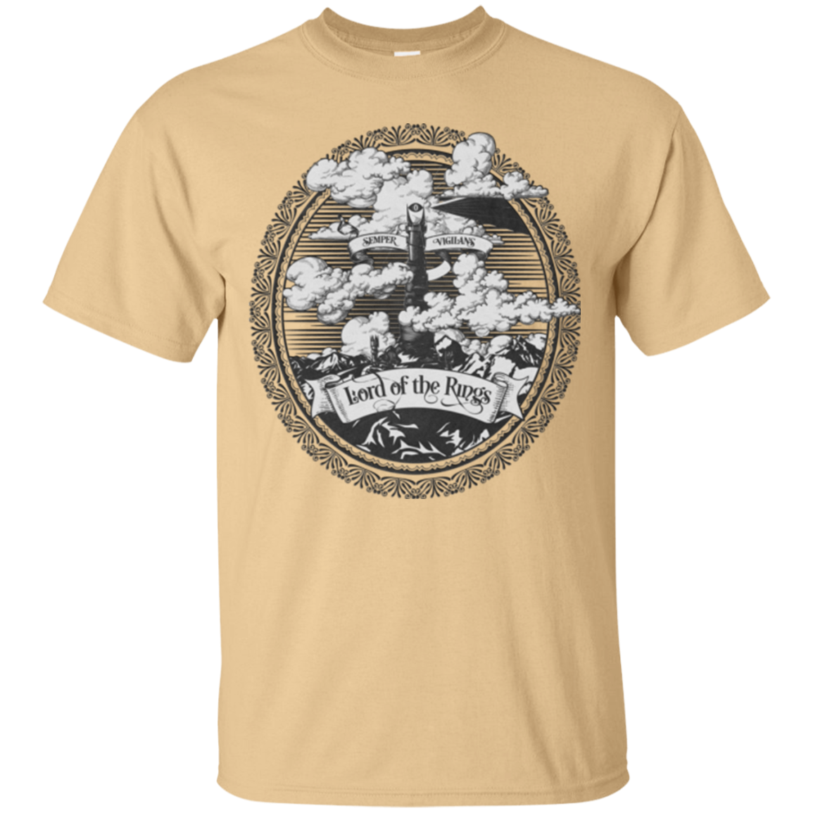 Vintage Mordor Tower T-Shirt