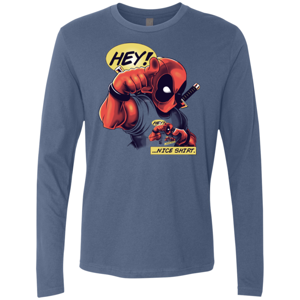 Nice Shirt Men's Premium Long Sleeve