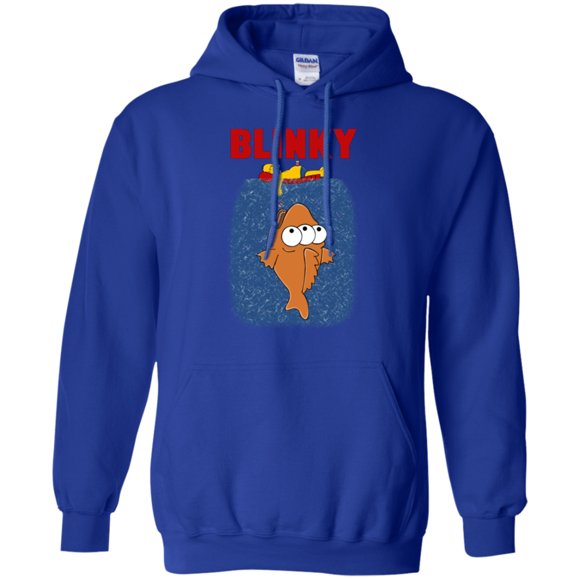 Blinky Jaws Pullover Hoodie