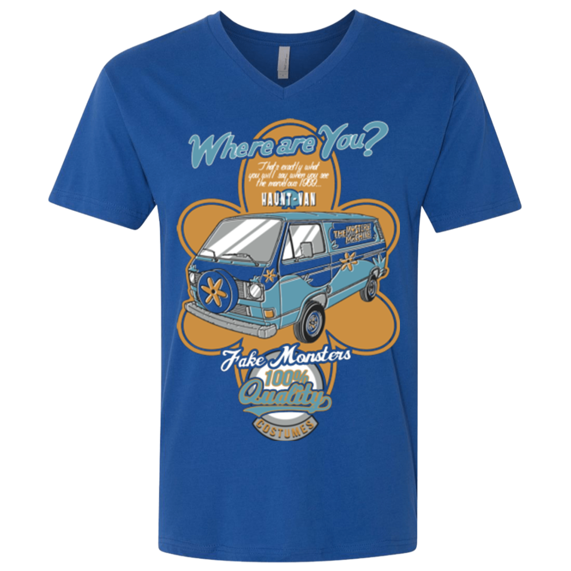 Haunt Van Men's Premium V-Neck