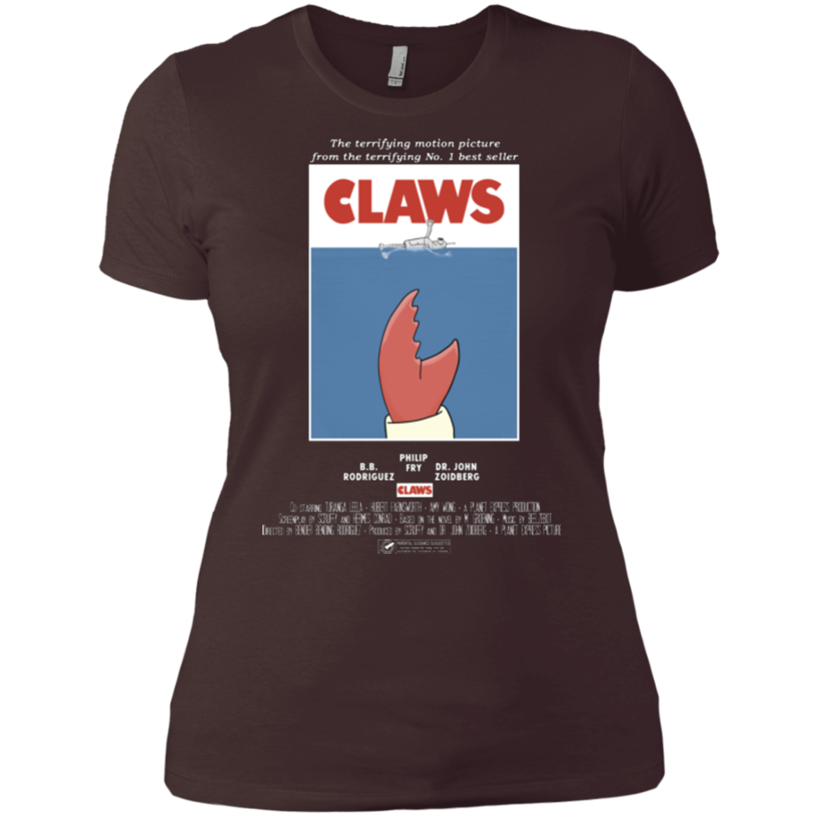 Claws Movie Poster Women's Premium T-Shirt