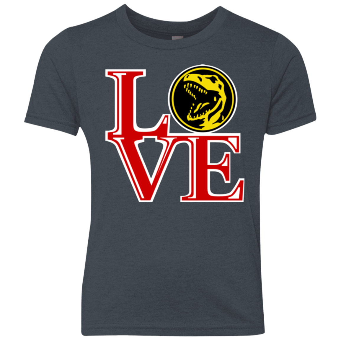 Red Ranger LOVE Youth Triblend T-Shirt