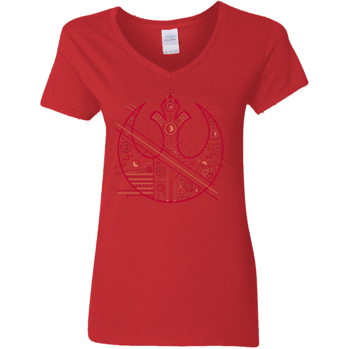 Tech Rebel Women's V-Neck T-Shirt