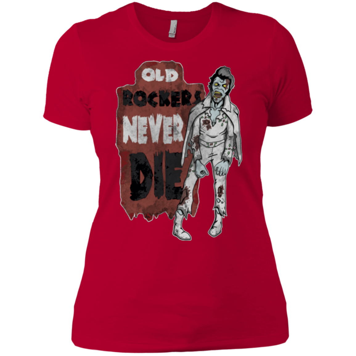 Old Rockers Never Die Women's Premium T-Shirt