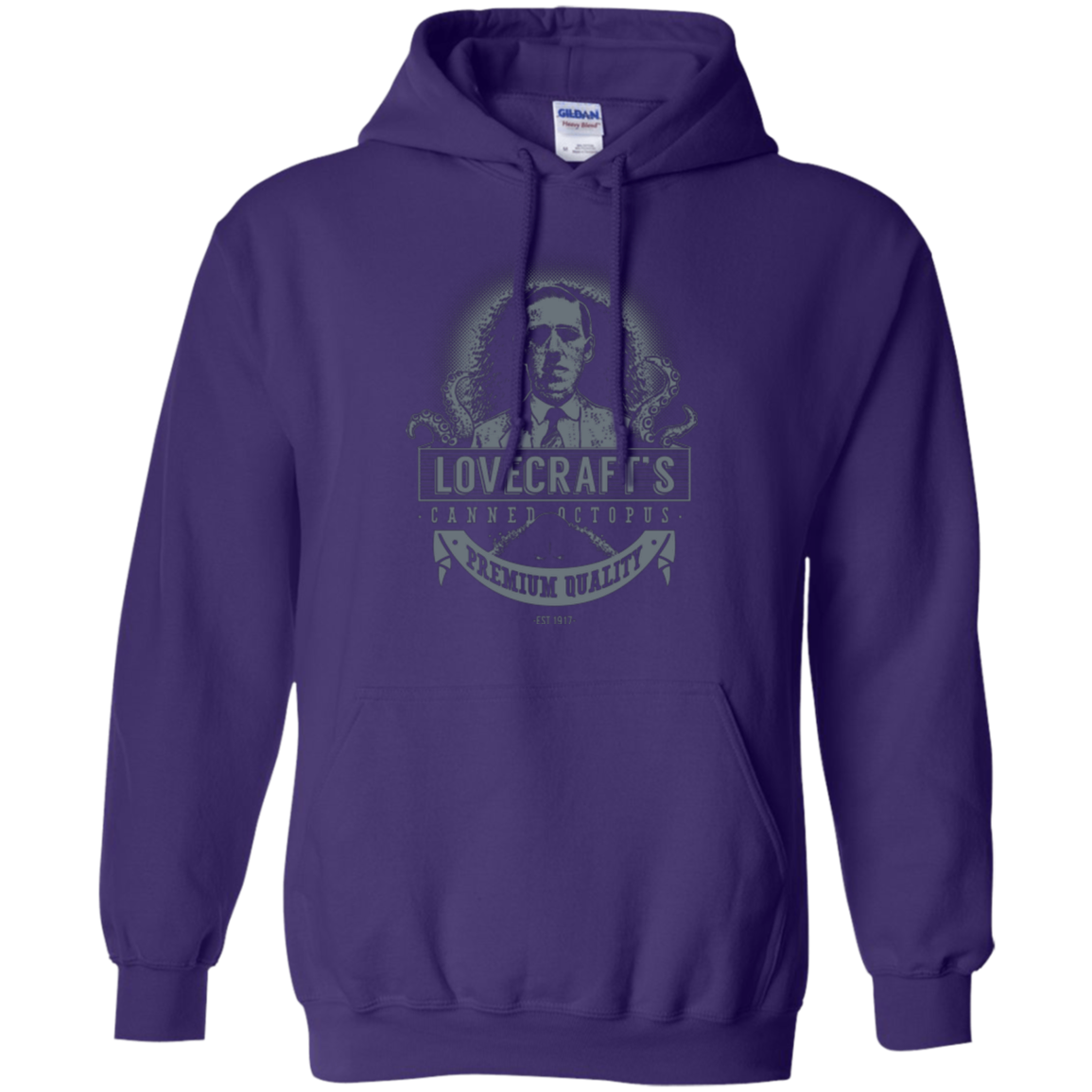 Lovecraft Canned Octopus Pullover Hoodie