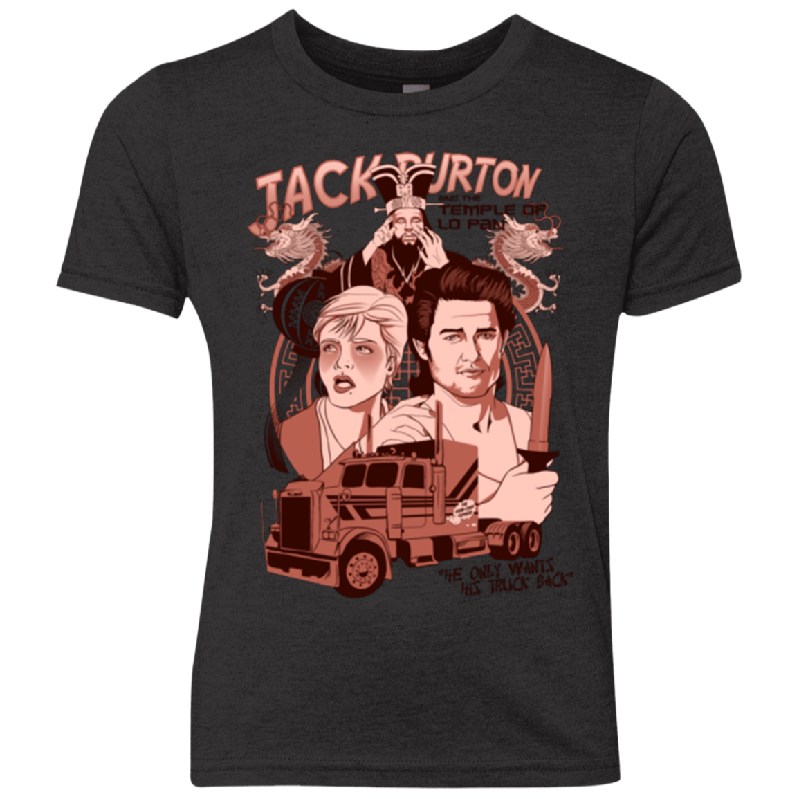 The Temple of Lo Pan Youth Triblend T-Shirt