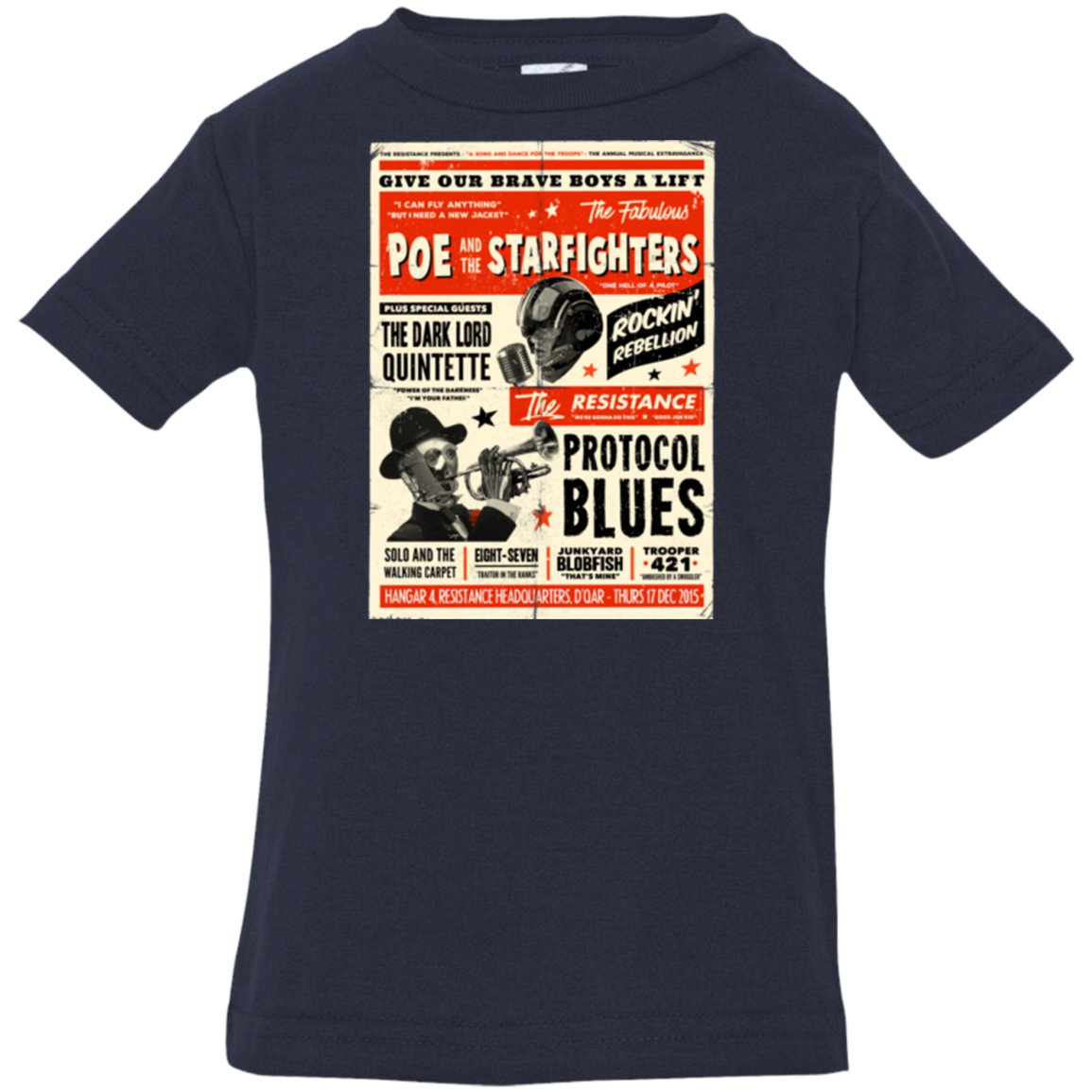 Poe and The Starfighters Infant PremiumT-Shirt