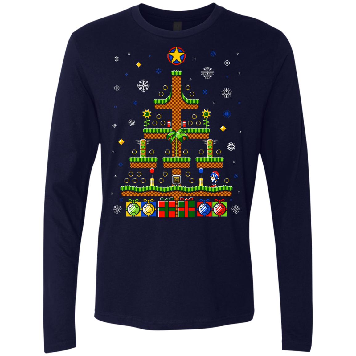 Green Hill Christmas Men's Premium Long Sleeve