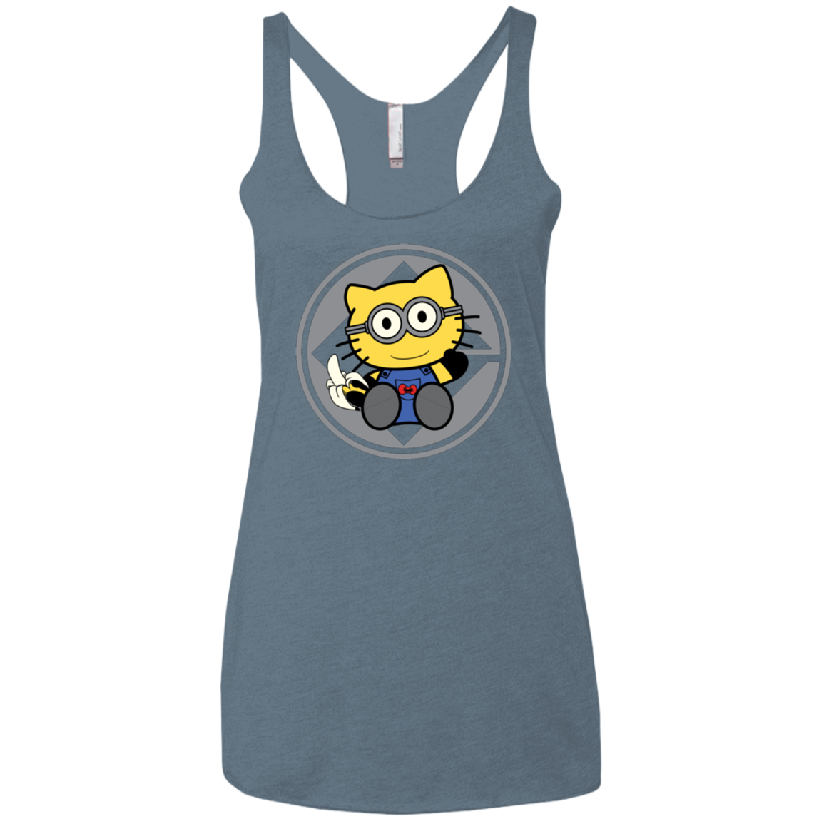 Hello Banana Women's Triblend Racerback Tank