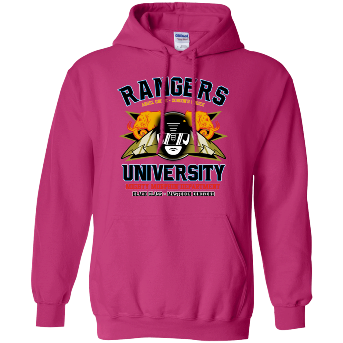 Rangers U Black Ranger Pullover Hoodie