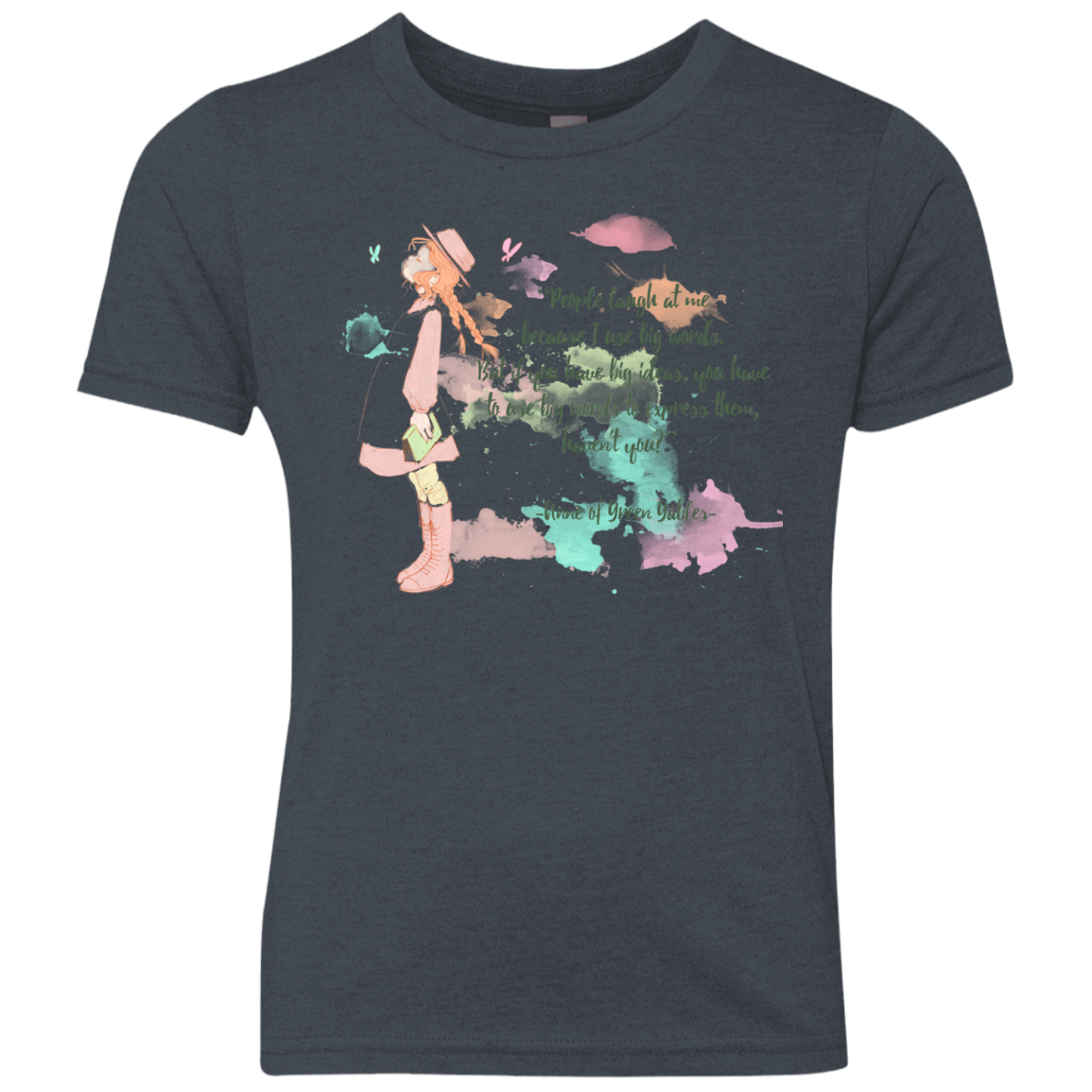 Anne of Green Gables 3 Youth Triblend T-Shirt