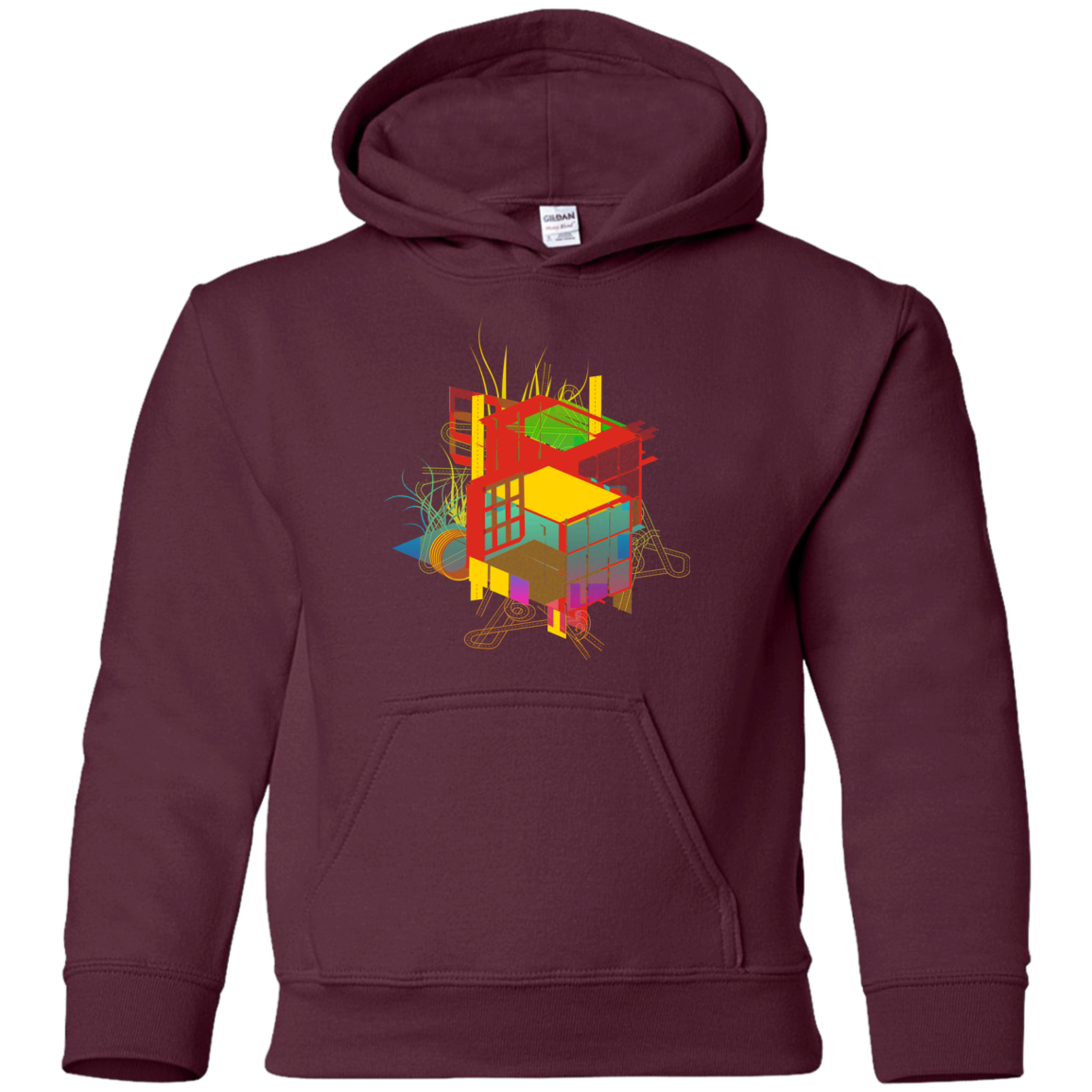 Rubik's Building Youth Hoodie