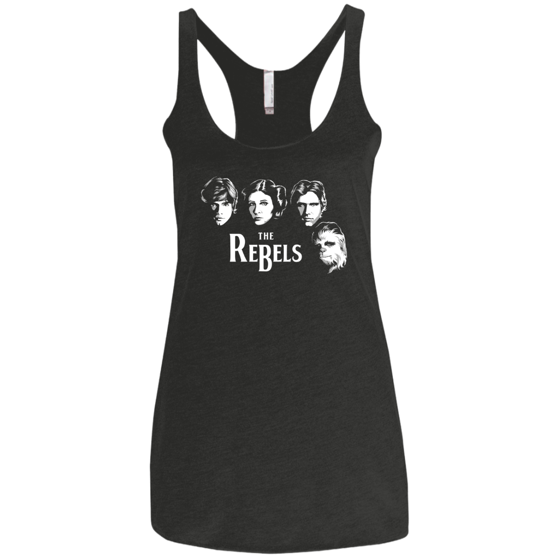 The Rebels (2) Women's Triblend Racerback Tank
